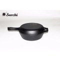 Seasoned Cast Iron 3 Quart Dutch Oven Set with Skillet Lid